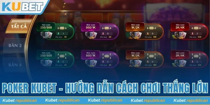Poker Kubet