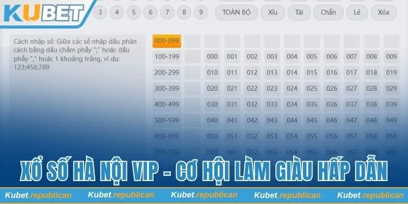 Xổ số Hà Nội Vip
